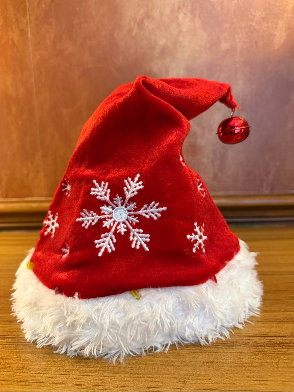 Vintage Dan Dee Animated Musical Santa Hat - Plays Holly Jolly Christmas - WORKS